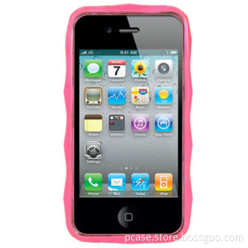 Nice rock stone TPU case for iPhone 4S